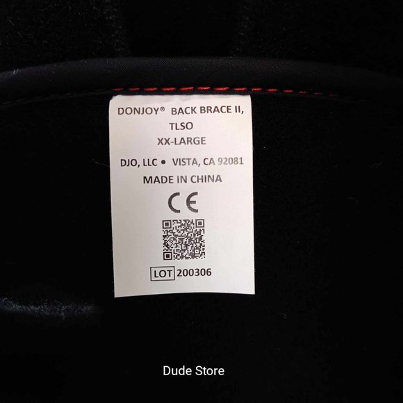 DonJoy Back Brace II TLSO - Size XXL - Rehab Thoracic Brace - Complete - EUC - Picture 9 of 9